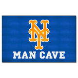 New York Mets Man Cave Ulti-Mat Rug - 5ft. x 8ft.