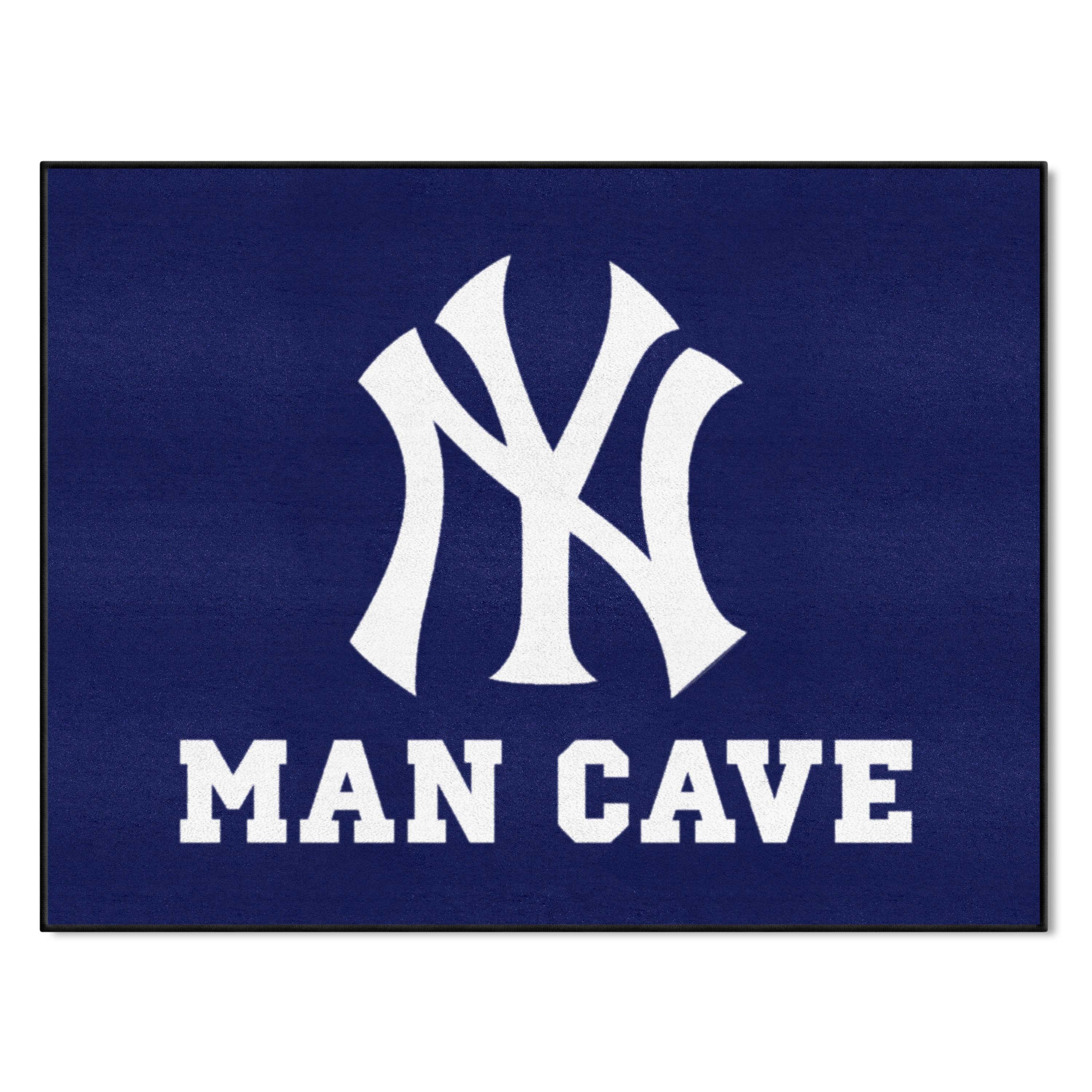 New York Yankees Man Cave All-Star Rug - 34 in. x 42.5 in. - New York Yankees