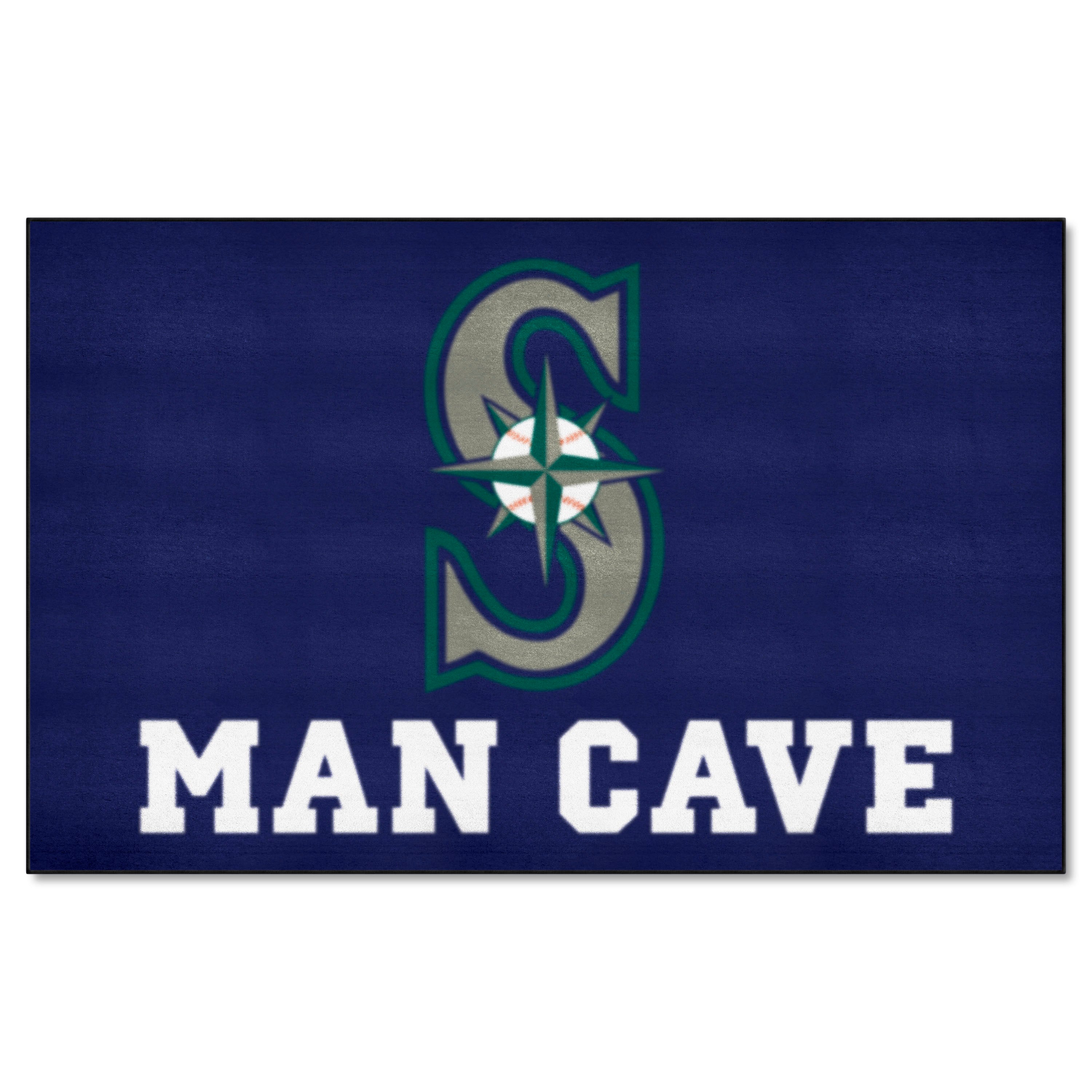 Seattle Mariners Man Cave Ulti-Mat Rug - 5ft. x 8ft.