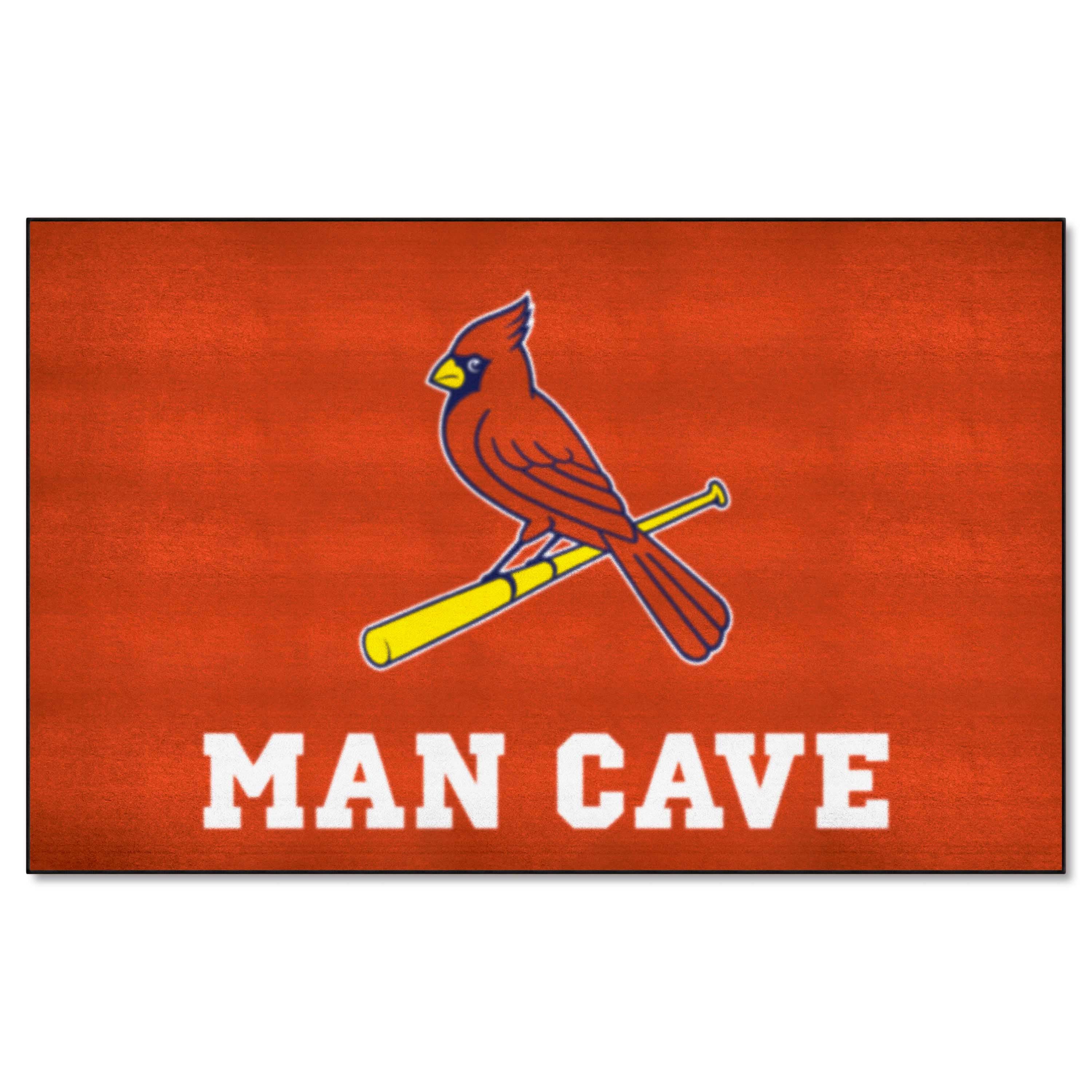 St. Louis Cardinals Man Cave Ulti-Mat Rug - 5ft. x 8ft.