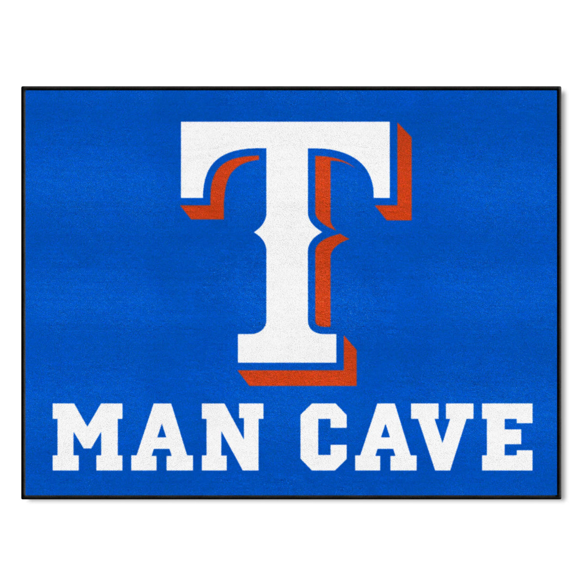 Texas Rangers Man Cave All-Star Rug - 34 in. x 42.5 in.