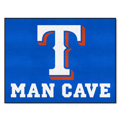 Texas Rangers Man Cave All-Star Rug - 34 in. x 42.5 in.