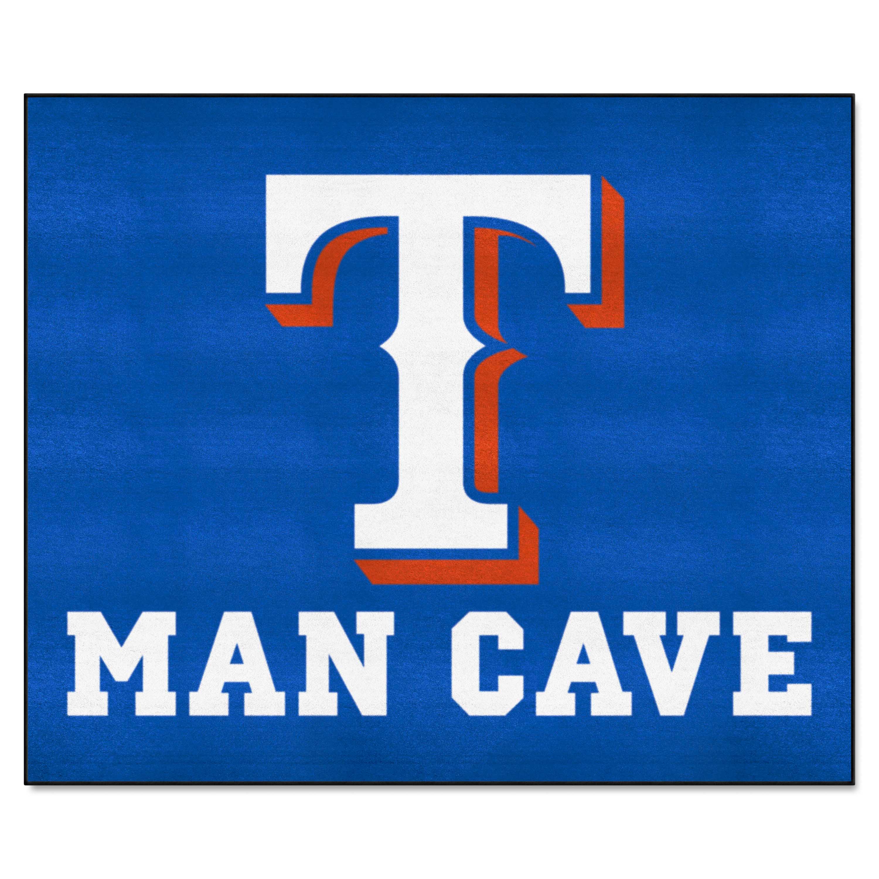 Texas Rangers Man Cave Tailgater Rug - 5ft. x 6ft.