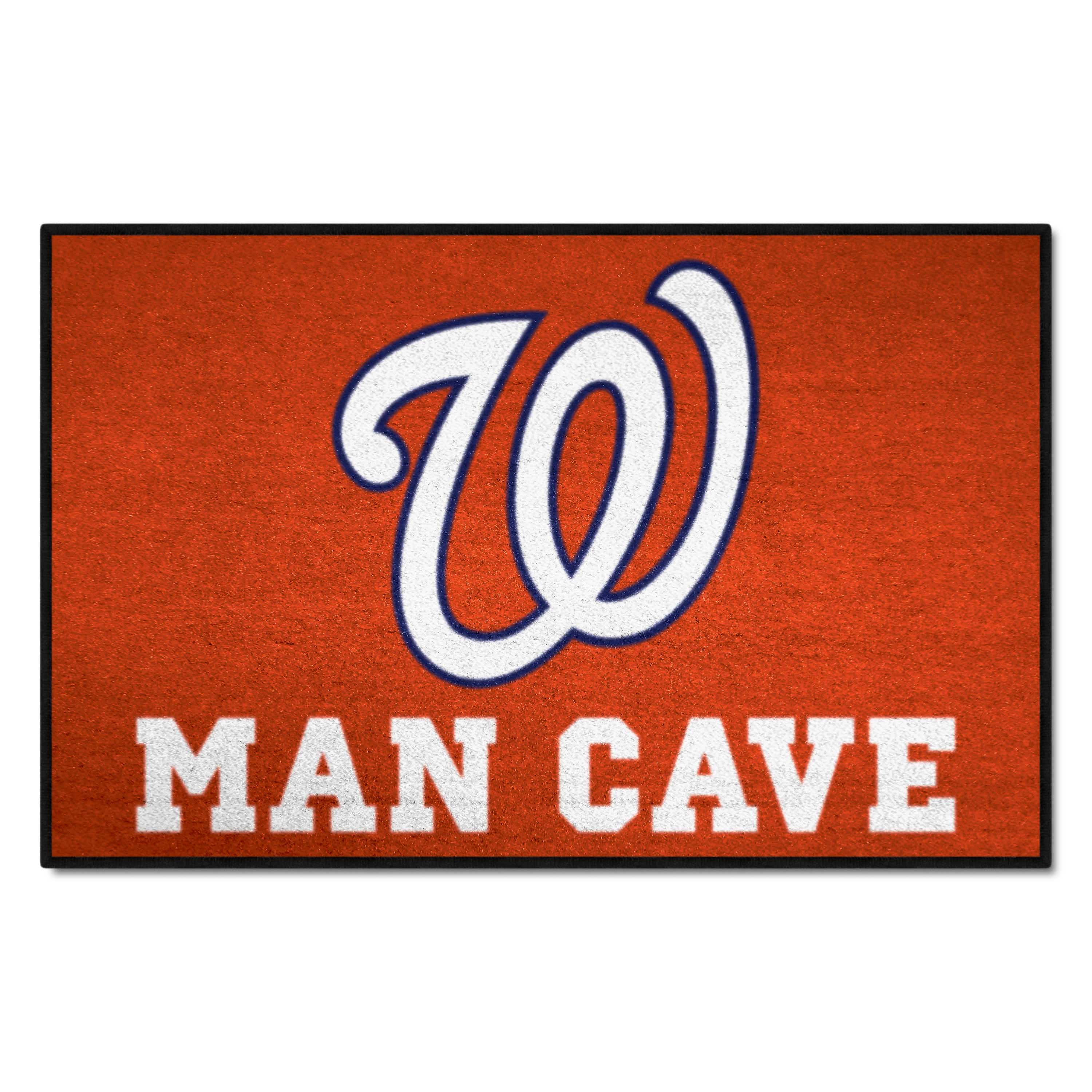 Washington Nationals Man Cave Starter Mat Accent Rug - 19in. x 30in.