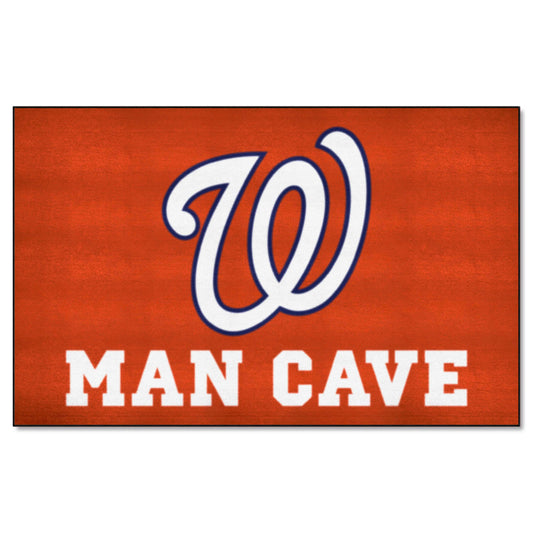 Washington Nationals Man Cave Ulti-Mat Rug - 5ft. x 8ft.