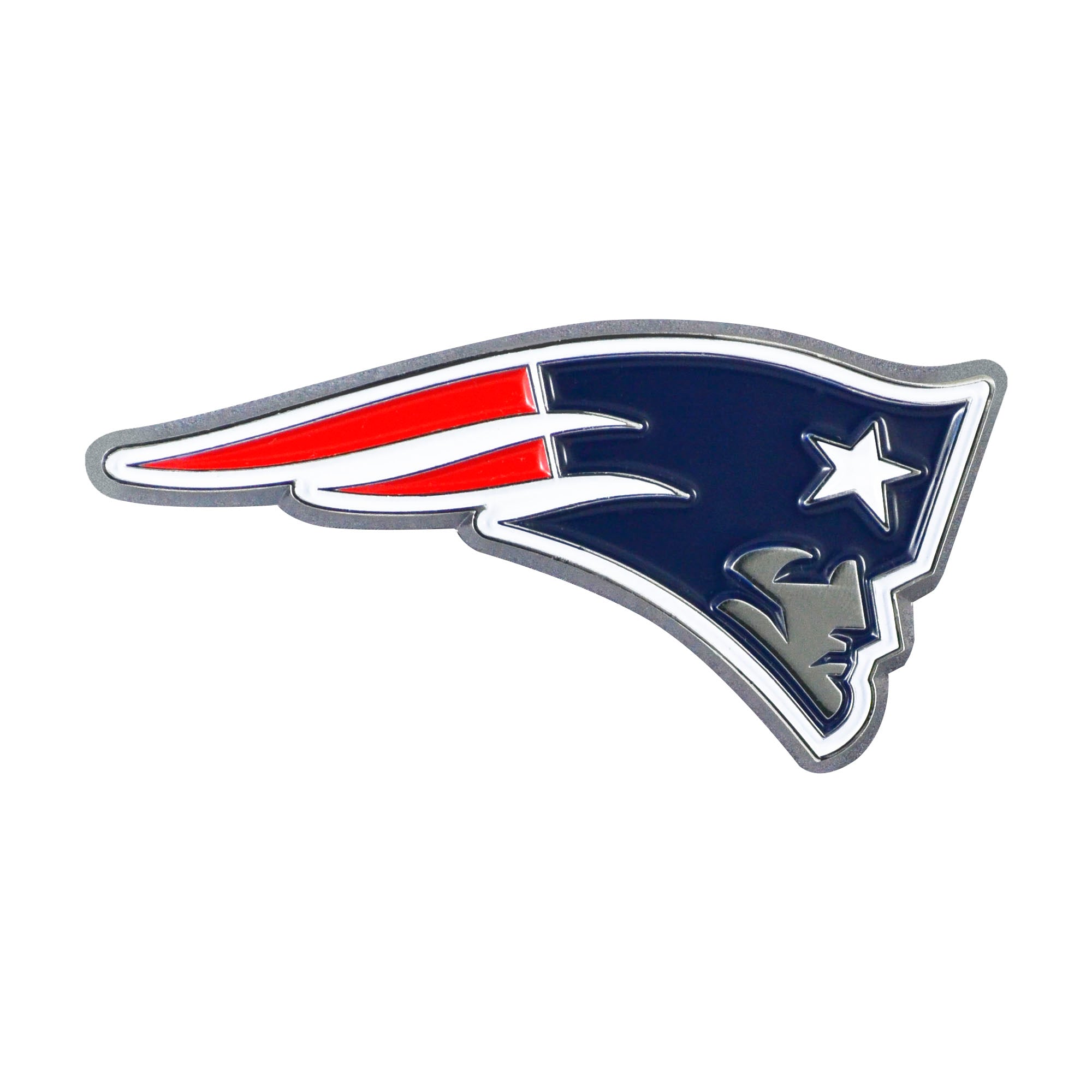 New England Patriots 3D Color Metal Emblem