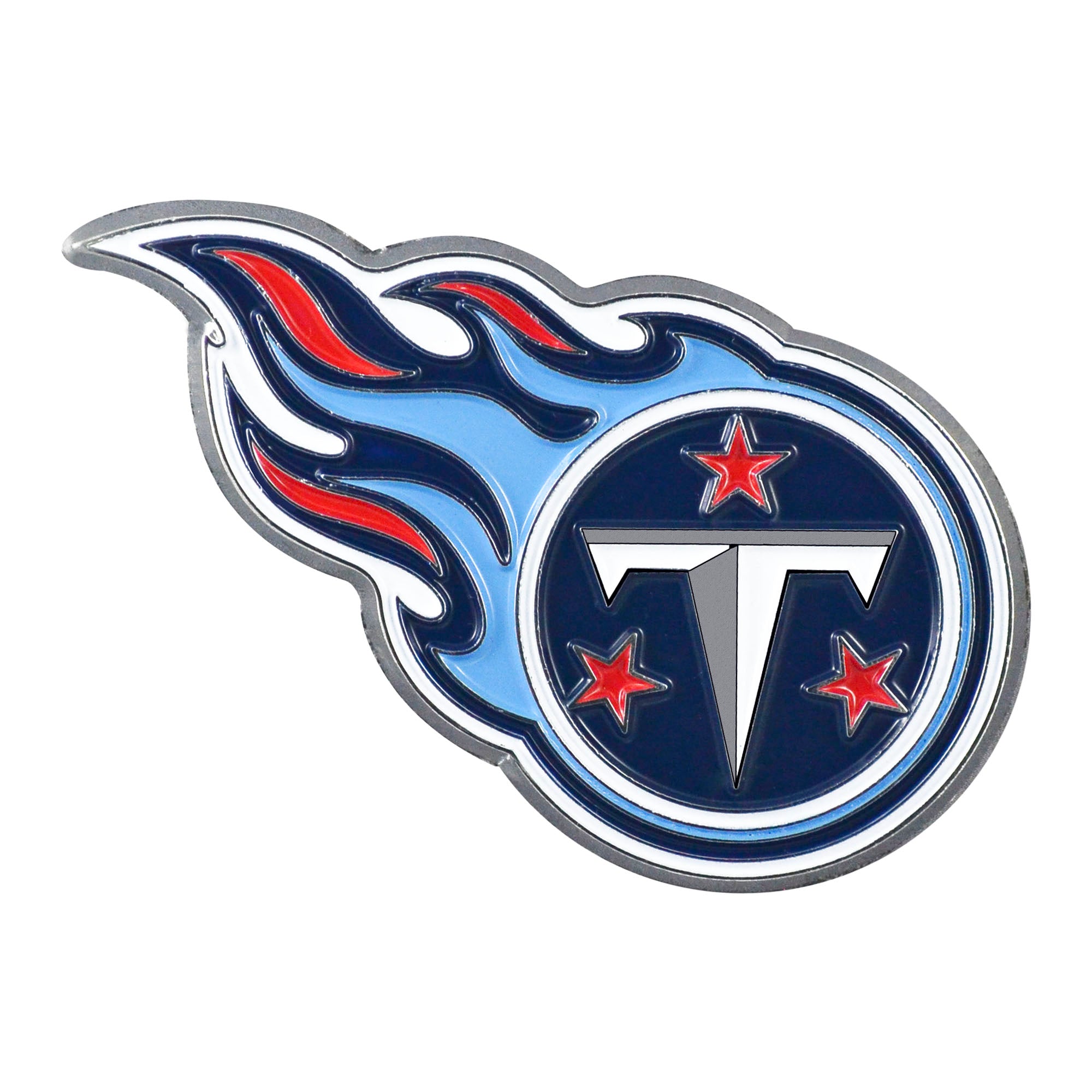 Tennessee Titans 3D Color Metal Emblem