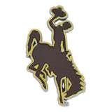 Wyoming Cowboys 3D Color Metal Emblem