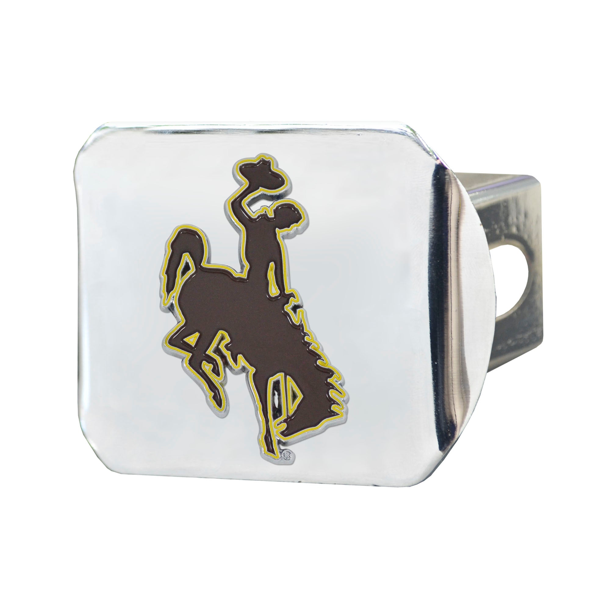 Wyoming Cowboys Hitch Cover - 3D Color Emblem