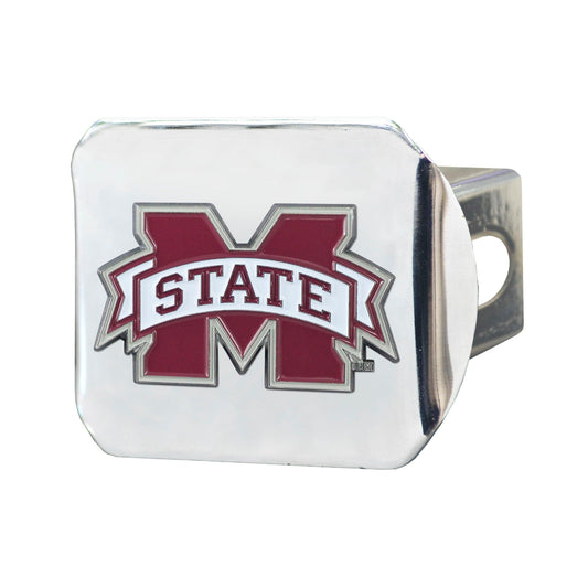 Mississippi State Bulldogs Hitch Cover - 3D Color Emblem - Mississippi State