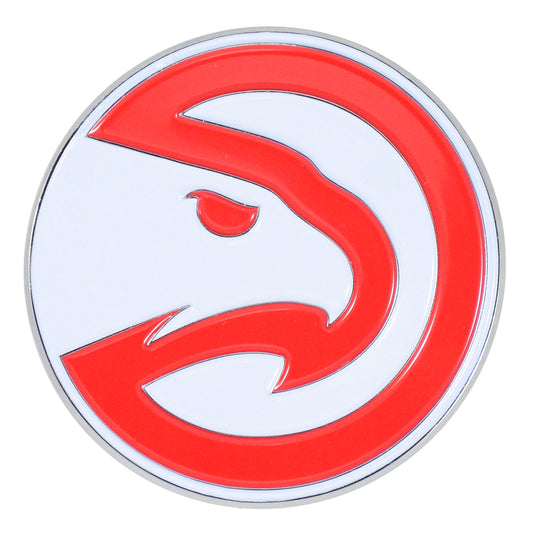 Atlanta Hawks 3D Color Metal Emblem