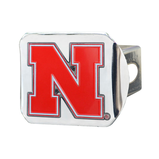 Nebraska Cornhuskers Hitch Cover - 3D Color Emblem - Nebraska