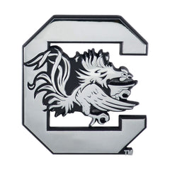 South Carolina Gamecocks 3D Chrome Metal Emblem