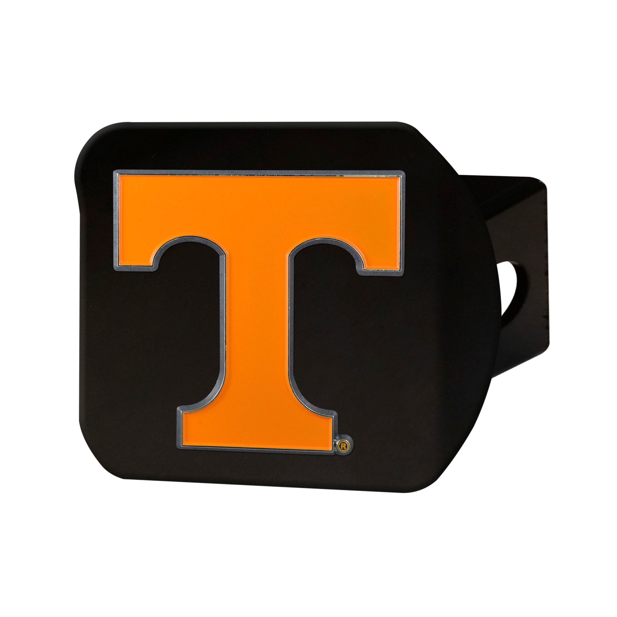 Tennessee Volunteers Black Metal Hitch Cover - 3D Color Emblem