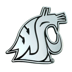 Washington State Cougars 3D Chrome Metal Emblem