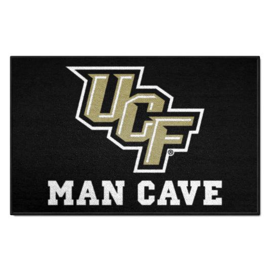 Central Florida Knights Man Cave Starter Mat Accent Rug - 19in. x 30in. - Central Florida