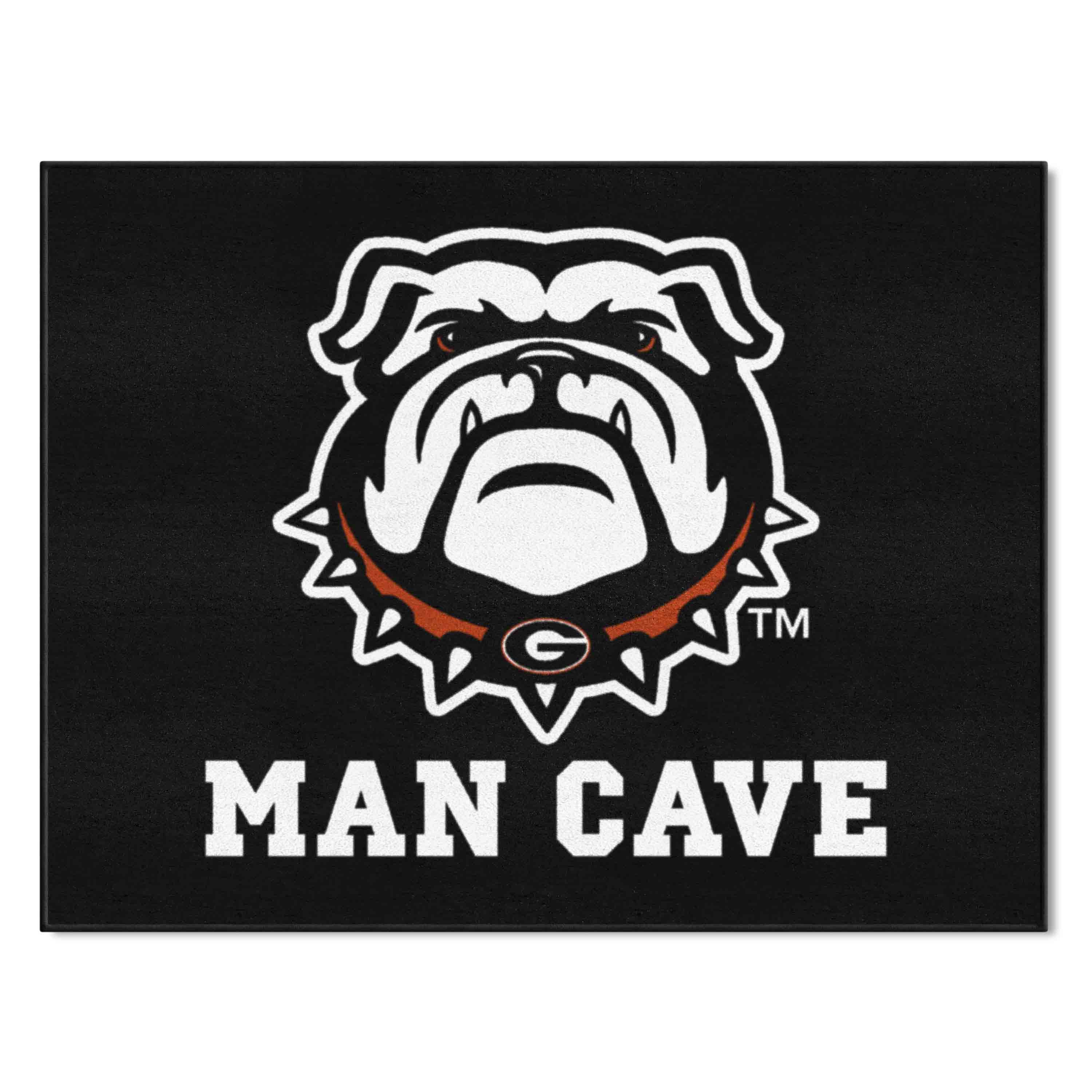 Georgia Bulldogs Man Cave All-Star Rug - 34 in. x 42.5 in.