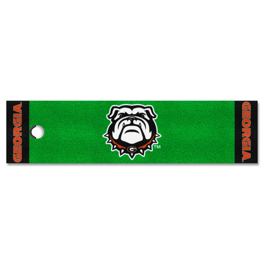 Georgia Bulldogs Putting Green Mat - 1.5ft. x 6ft.