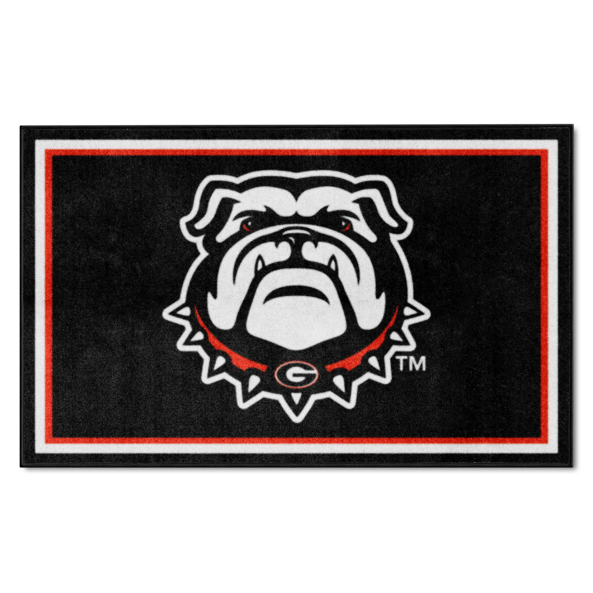 Georgia Bulldogs 4ft. x 6ft. Plush Area Rug