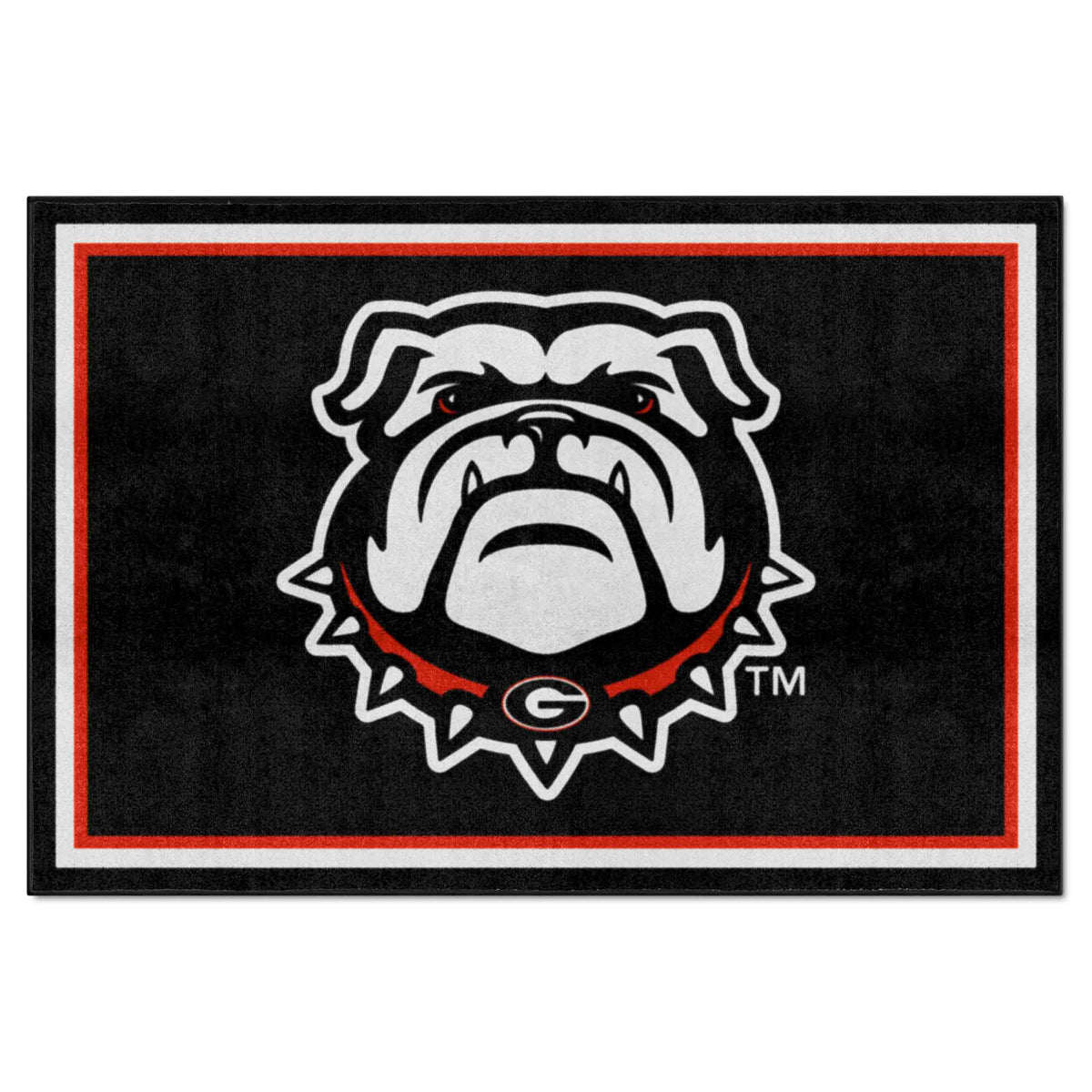 Georgia Bulldogs 5ft. x 8 ft. Plush Area Rug