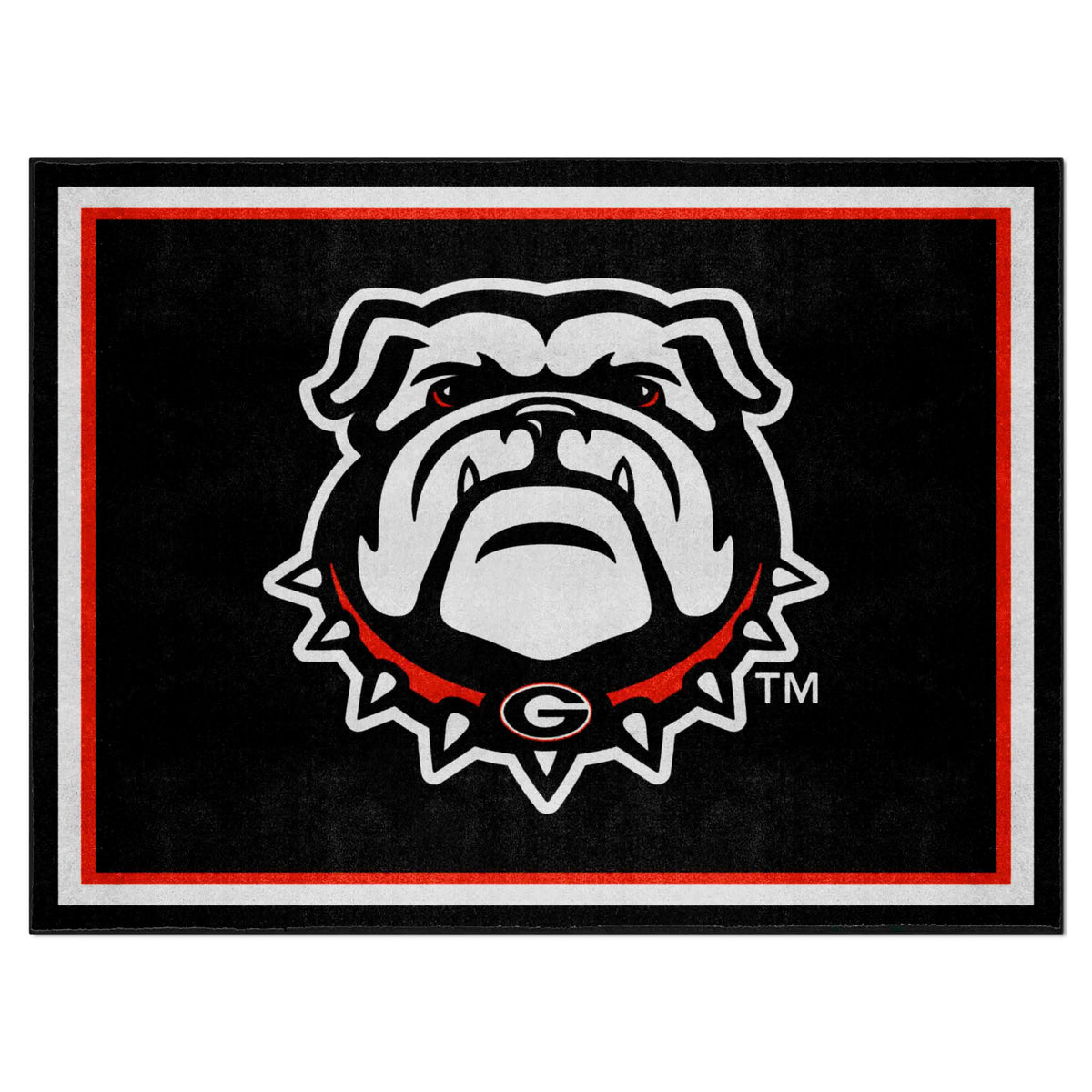 Georgia Bulldogs 8ft. x 10 ft. Plush Area Rug