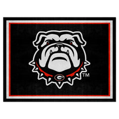 Georgia Bulldogs 8ft. x 10 ft. Plush Area Rug