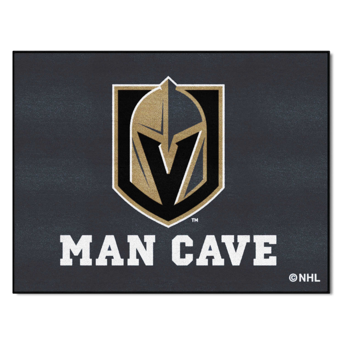 Vegas Golden Knights Man Cave All-Star Rug - 34 in. x 42.5 in.