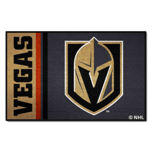 Vegas Golden Knights Starter Mat Accent Rug - 19in. x 30in.