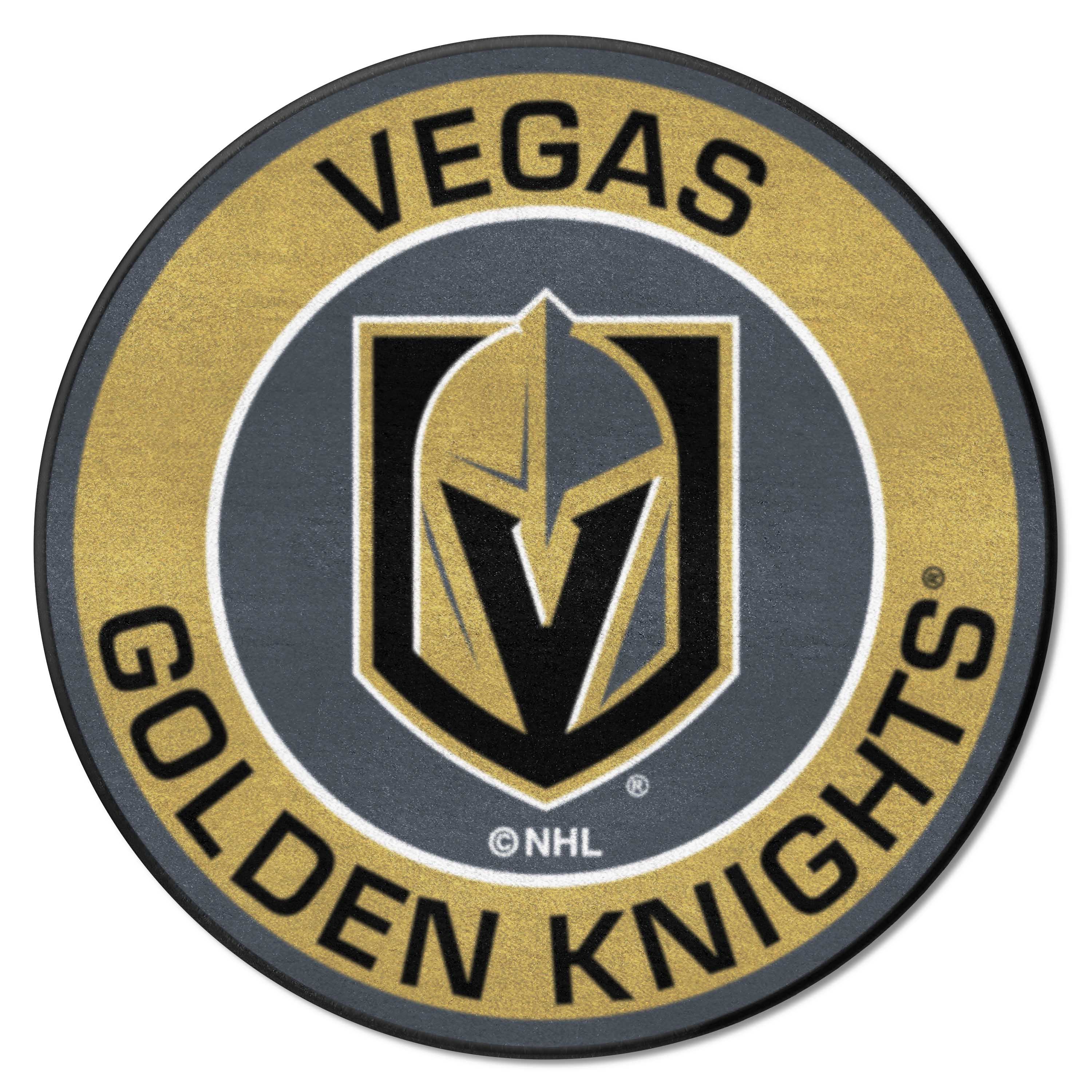 Vegas Golden Knights Roundel Rug - 27in. Diameter