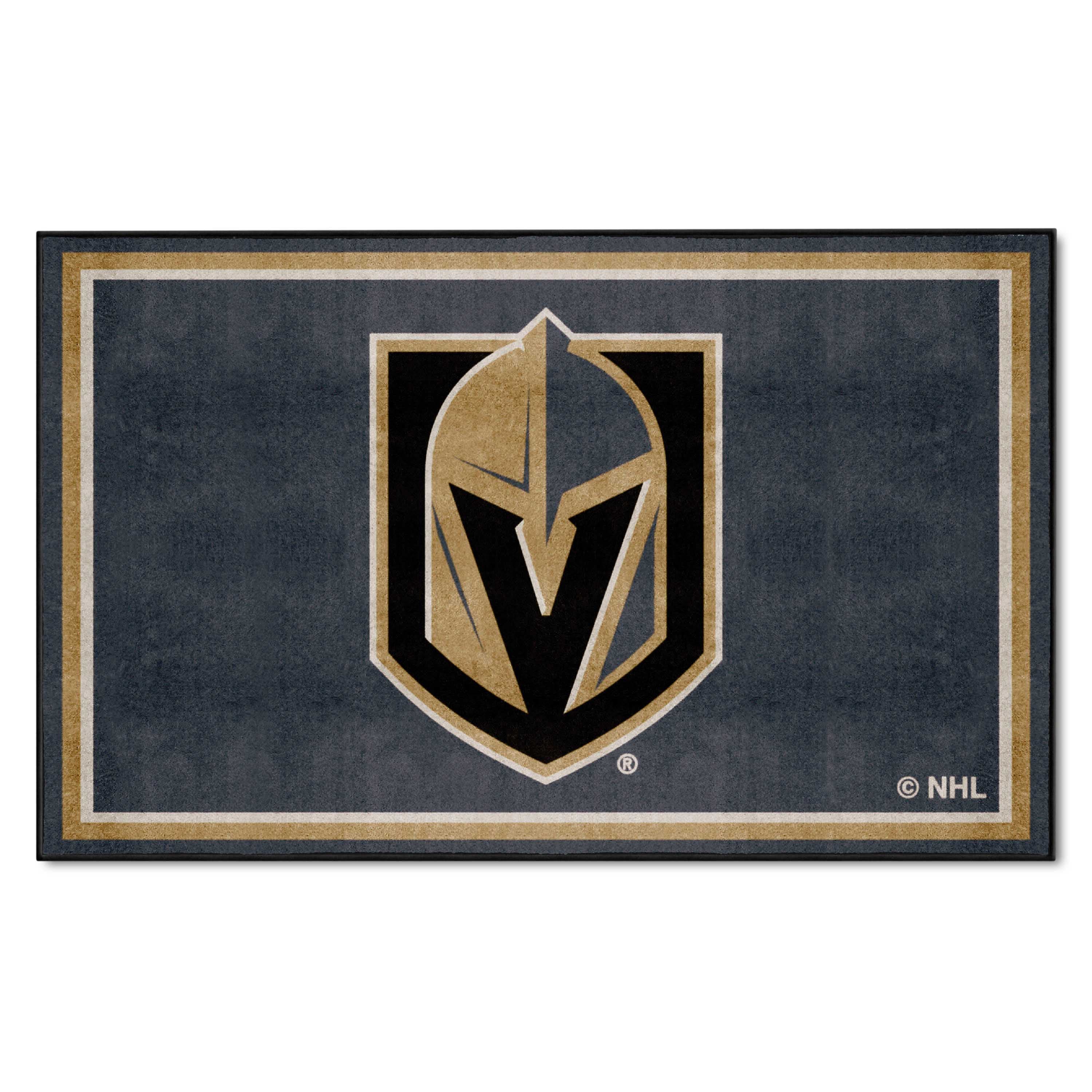 Vegas Golden Knights 4ft. x 6ft. Plush Area Rug