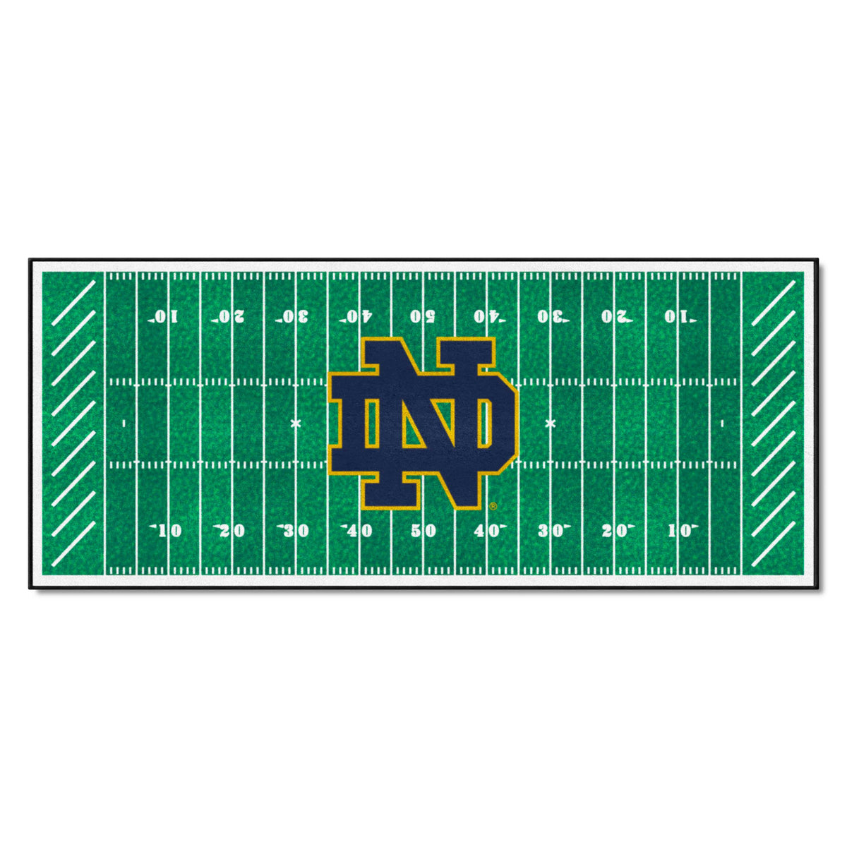 Notre Dame Fighting Irish Field Runner Mat - 30in. x 72in.