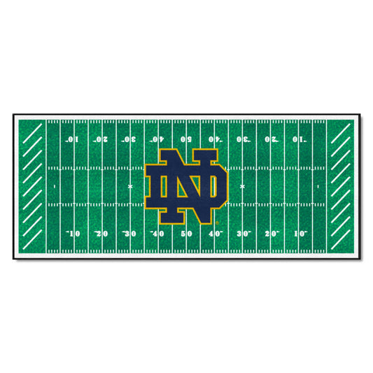 Notre Dame Fighting Irish Field Runner Mat - 30in. x 72in.