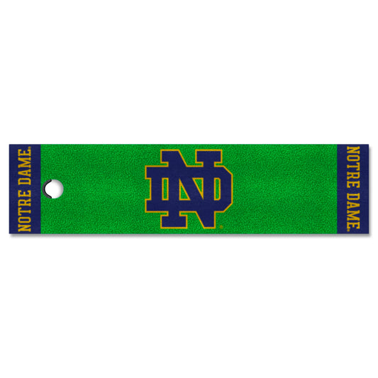 Notre Dame Fighting Irish Putting Green Mat - 1.5ft. x 6ft.