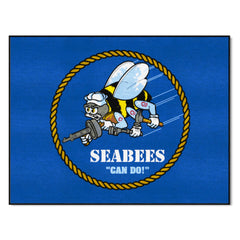 U.S. Navy - SEABEES All-Star Rug - 34 in. x 42.5 in.