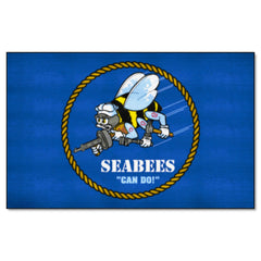 U.S. Navy - SEABEES Ulti-Mat Rug - 5ft. x 8ft.