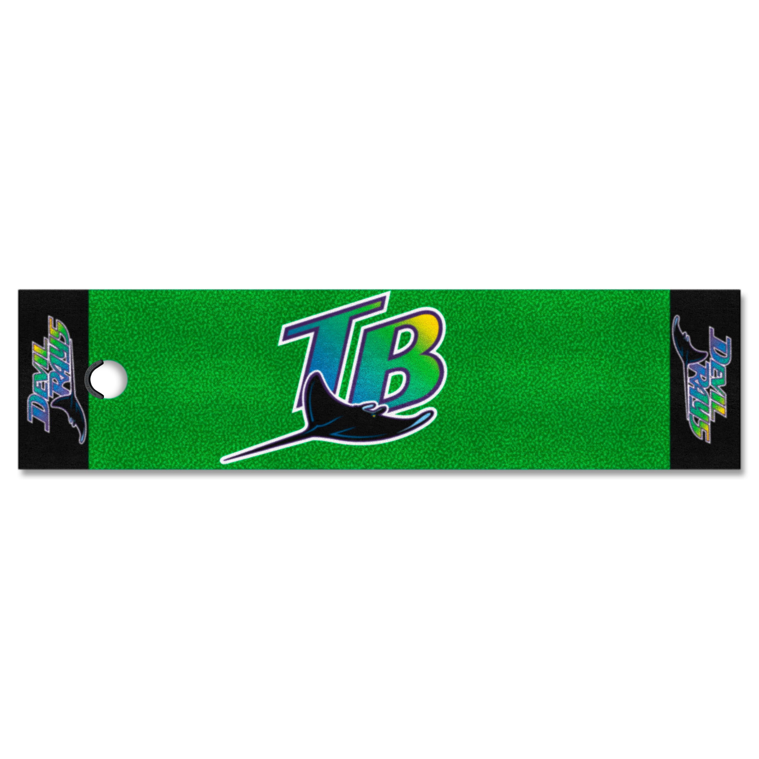 Tampa Bay Devil Rays Putting Green Mat - 1.5ft. x 6ft.