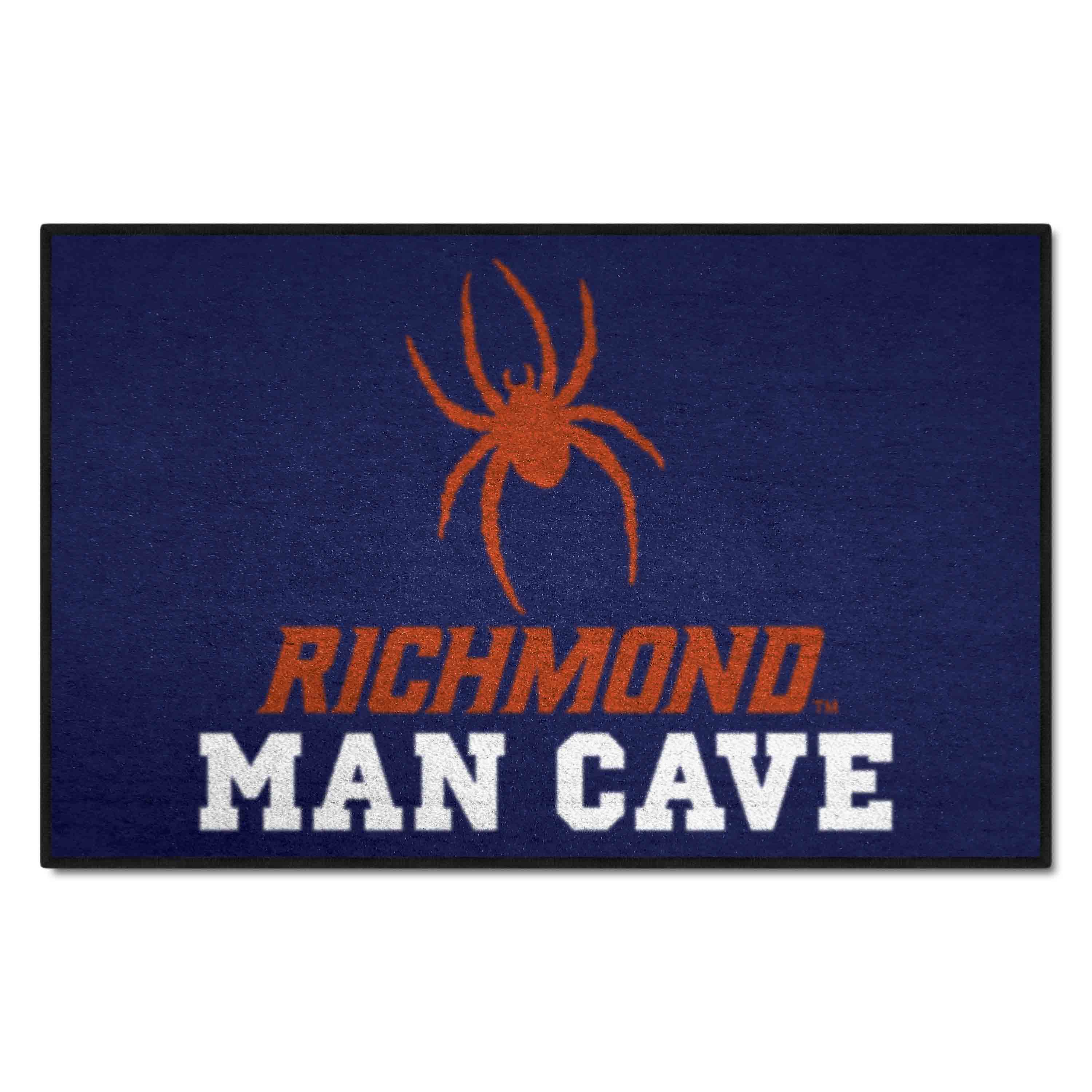 Richmond Spiders Man Cave Starter Mat Accent Rug - 19in. x 30in.