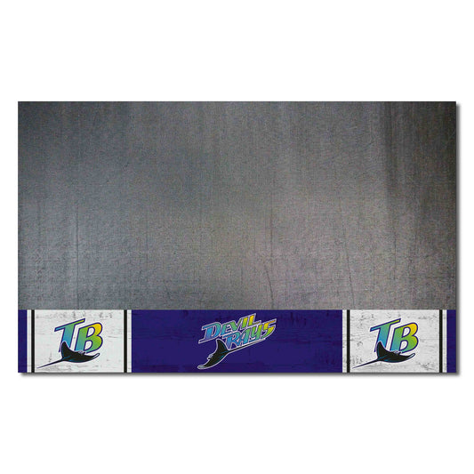 Tampa Bay Devil Rays Vinyl Grill Mat - 26in. x 42in.