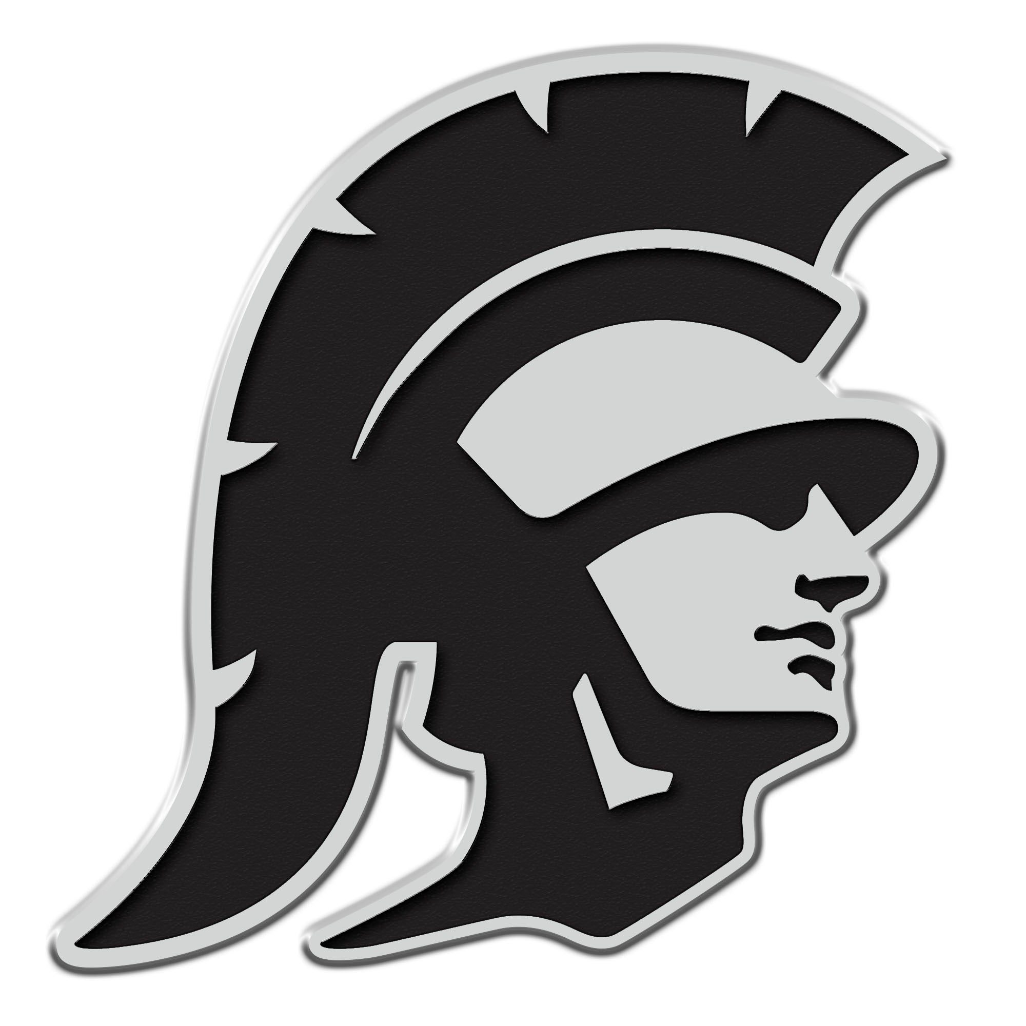 Southern California Trojans 3D Chrome Metal Emblem