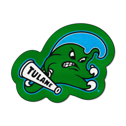 Tulane Green Wave Mascot Rug