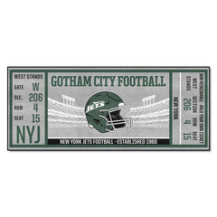 New York Jets Ticket Runner Rug - 30in. x 72in.