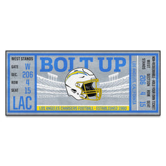 Los Angeles Chargers Ticket Runner Rug - 30in. x 72in.