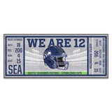 Seattle Seahawks Ticket Runner Rug - 30in. x 72in.