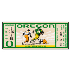 Oregon Ducks Ticket Runner Rug - 30in. x 72in.