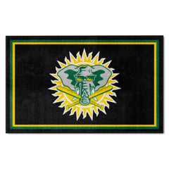 Oakland Athletics 4ft. x 6ft. Plush Area Rug2000