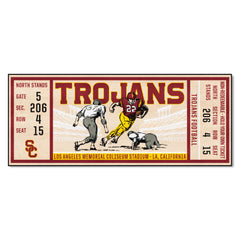 Southern California Trojans Ticket Runner Rug - 30in. x 72in.