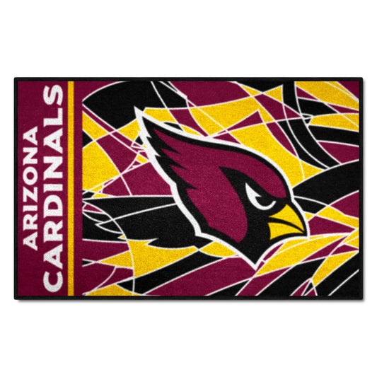 Arizona Cardinals Starter Mat XFIT Design - 19in x 30in Accent Rug