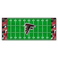 Atlanta Falcons Football Field Runner Mat - 30in. x 72in. XFIT Design - Atlanta Falcons