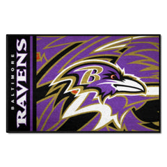 Baltimore Ravens Starter Mat XFIT Design - 19in x 30in Accent Rug - Baltimore Ravens