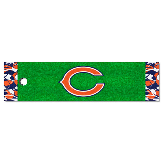 Chicago Bears Putting Green Mat - 1.5ft. x 6ft. - Chicago Bears